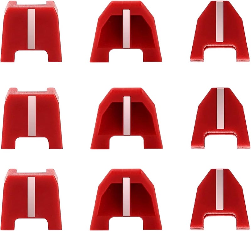 Follde (Set of 9) 42-38-0017 Rubber Nose Cushion No Mar Tip for Milwaukee M18 Finish Nailer 18 Gauge Brad Nailer - Image 1